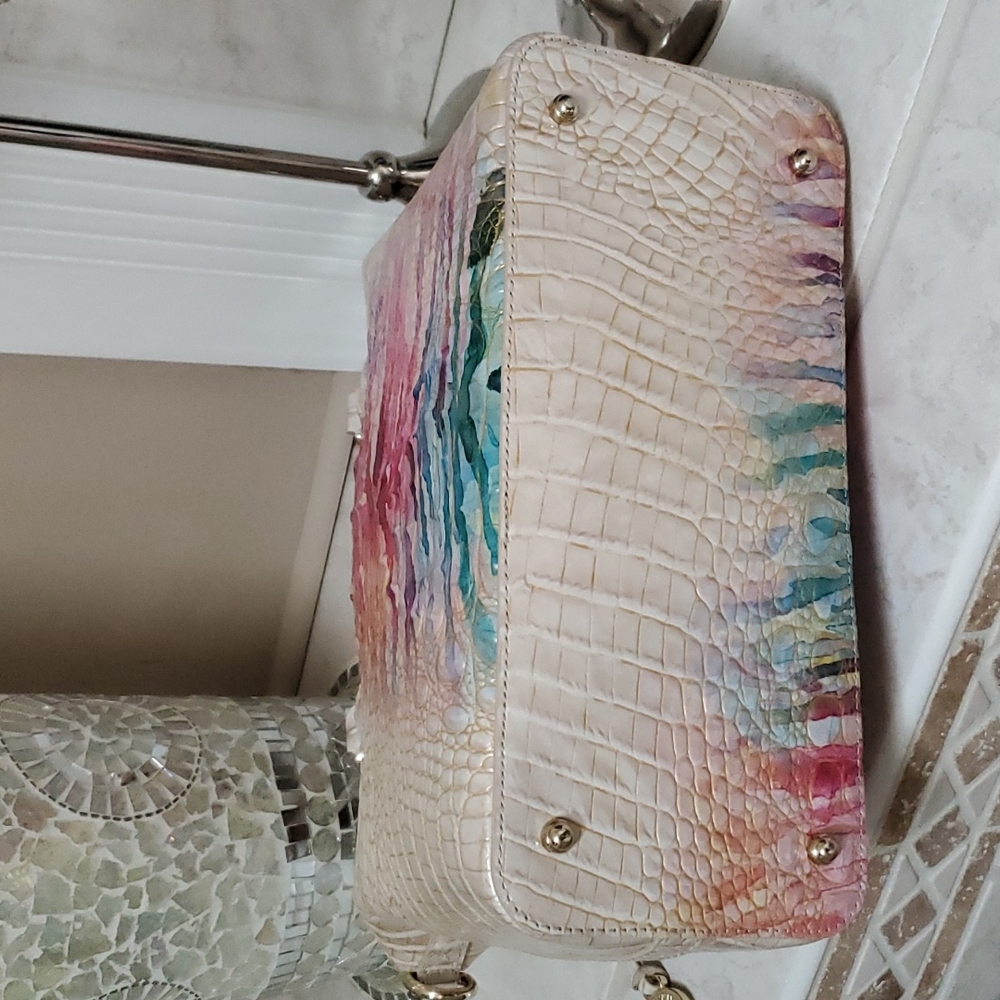 ๐งก๐ BRAHMIN ENTICE OMBRE Duxbury Satchel ONLY ๐๐งก - Picture 9 of 9